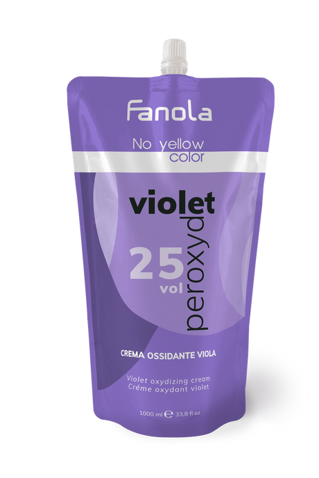 Fanola No Yellow Colour Violet Peroxide 25 Vol 1000ml