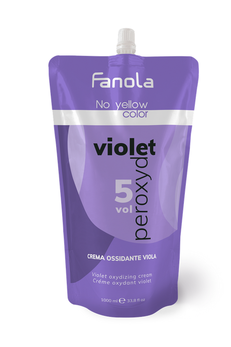 Fanola No Yellow Colour Violet Peroxide 5 Vol 1000ml