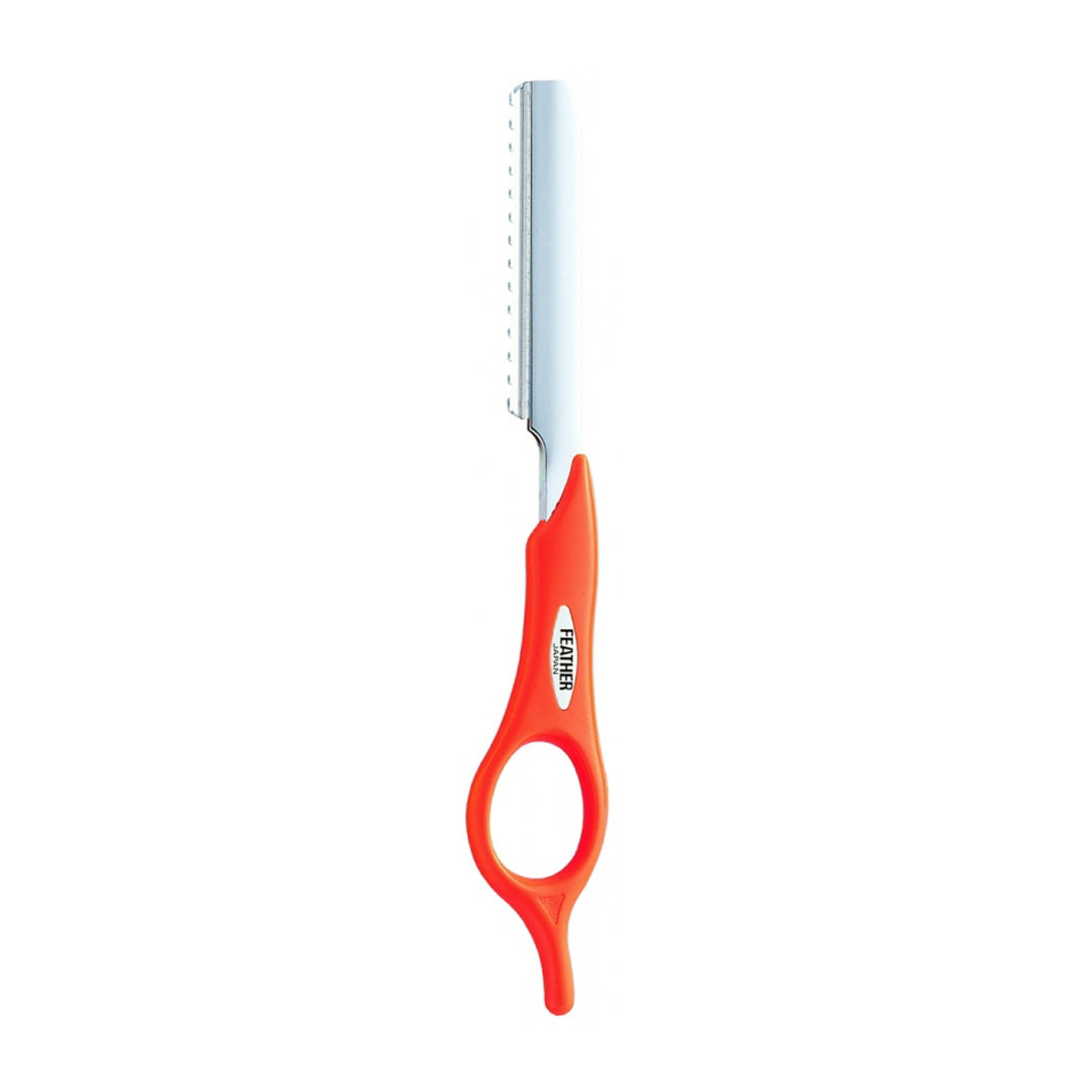 Feather Precision Cutting & Styling Razor Orange – Turnleys Hair