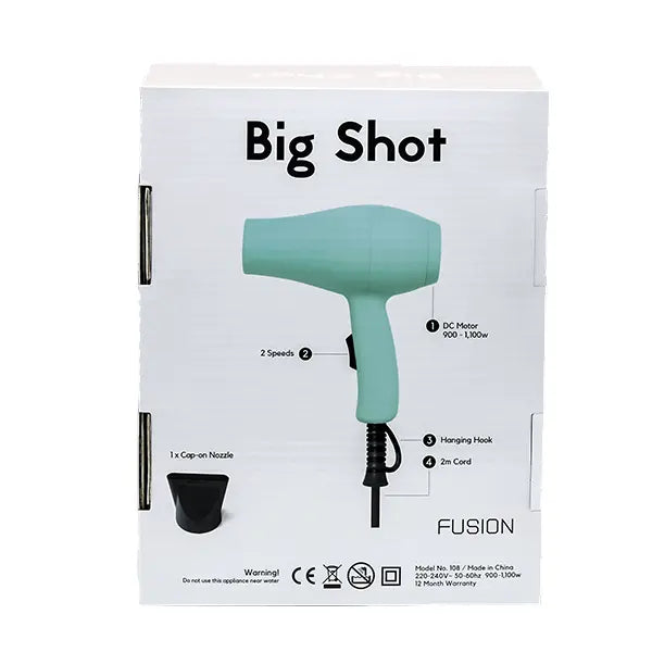 Load image into Gallery viewer, Fusion Big Shot Travel Dryer Teal

