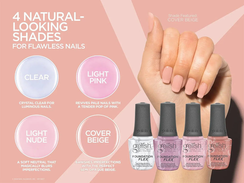 Load image into Gallery viewer, Gelish Foundation Brush On Flex Gel Cover Beige 15ml
