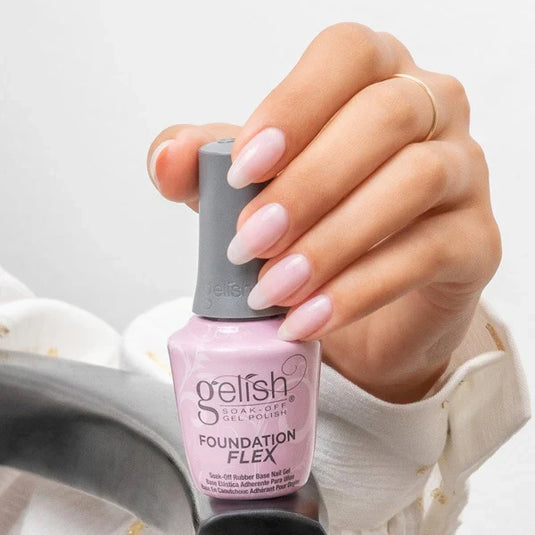 Gelish Foundation Brush On Flex Gel Light Pink 15ml