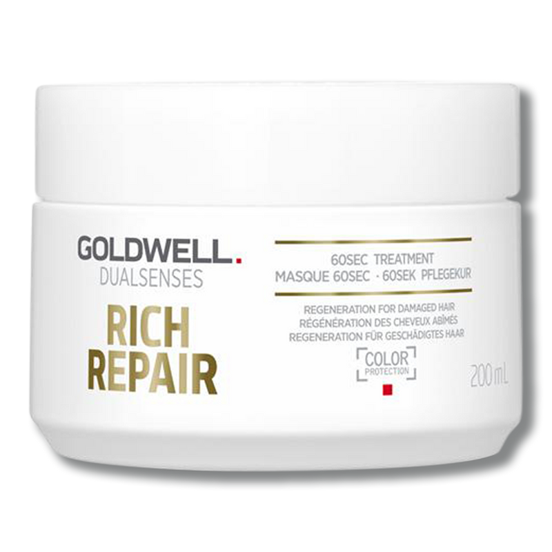Load image into Gallery viewer, Goldwell Dual Senses Rich Repair 60sec Treatment 200ml - Beautopia Hair &amp; Beauty

