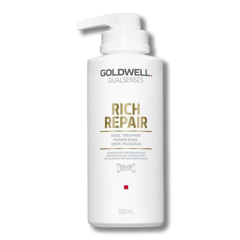 Load image into Gallery viewer, Goldwell Dual Senses Rich Repair 60sec Treatment 500ml - Beautopia Hair &amp; Beauty
