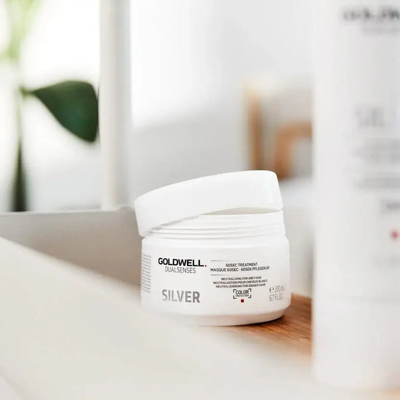 Load image into Gallery viewer, Goldwell Dualsenses Silver 60sec Treatment 200ml
