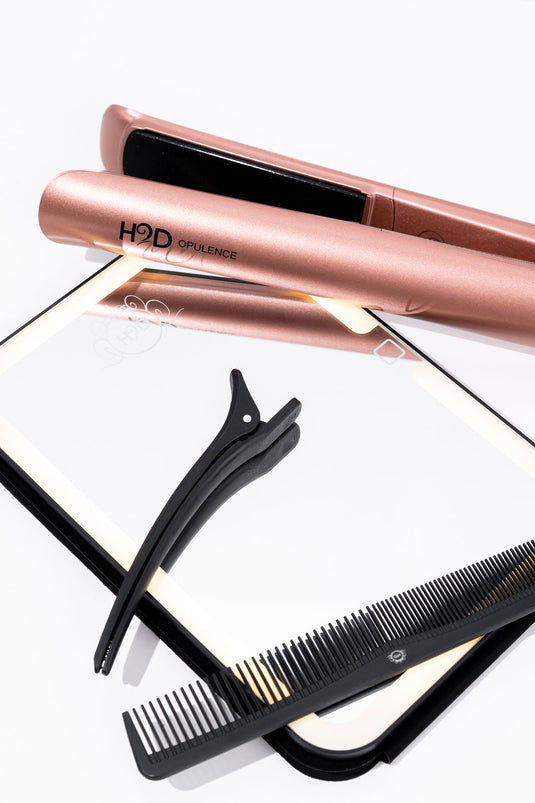 H2D Opulence Straightener Rose Gold