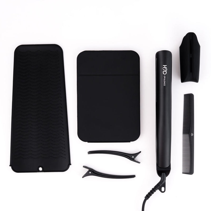 Load image into Gallery viewer, H2D Opulence Straightener Satin Black
