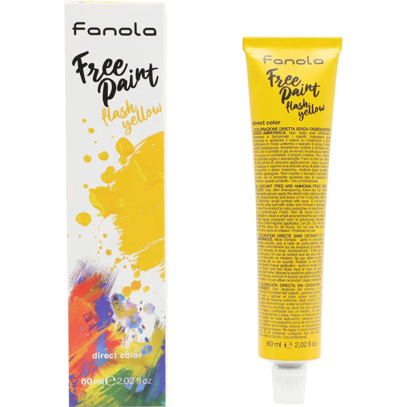 Load image into Gallery viewer, Fanola Free Paint Direct Colour Yellow 60ml
