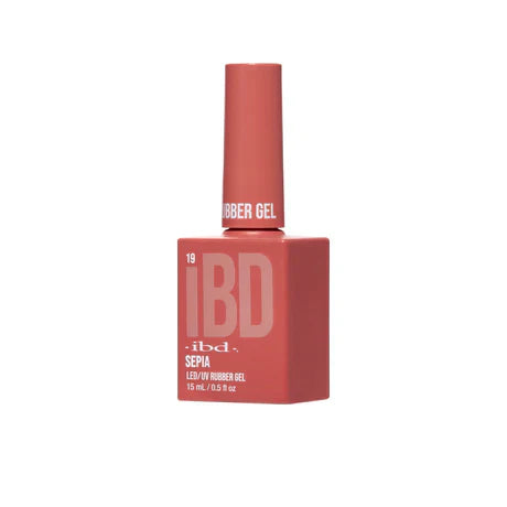Load image into Gallery viewer, IBD Rubber Gel Sepia 14ml
