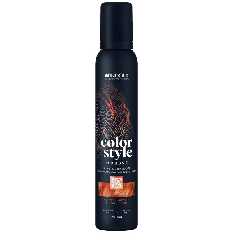 Load image into Gallery viewer, Indola Colour Style Mousse Copper 200ml
