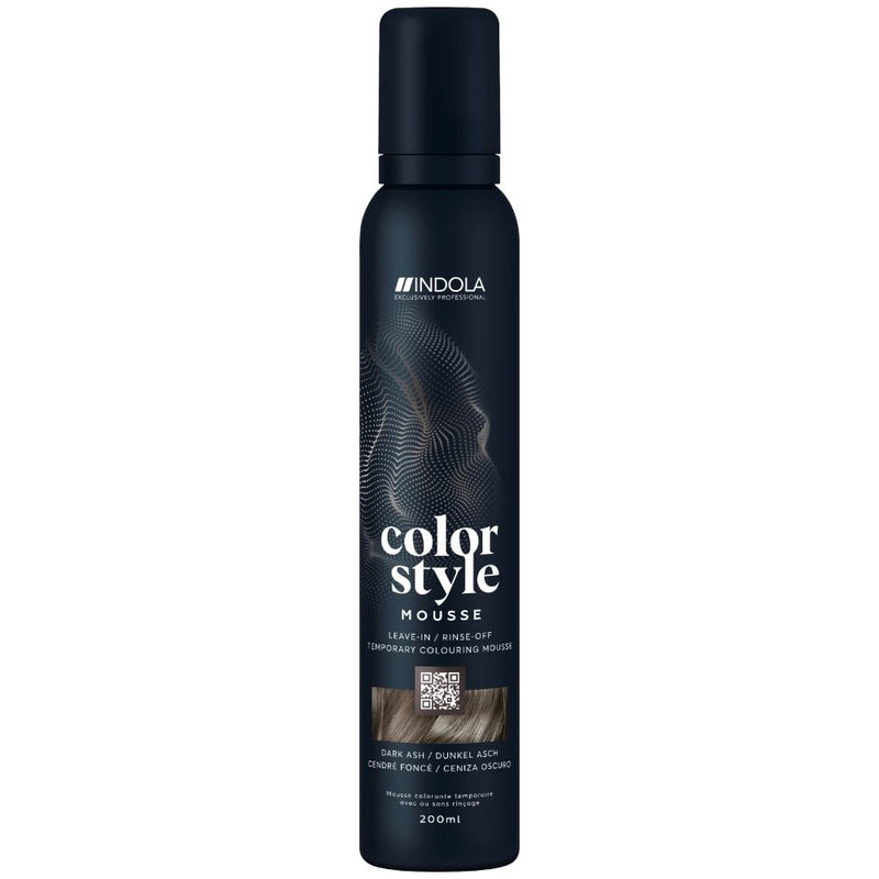 Load image into Gallery viewer, Indola Colour Style Mousse Dark Ash 200ml
