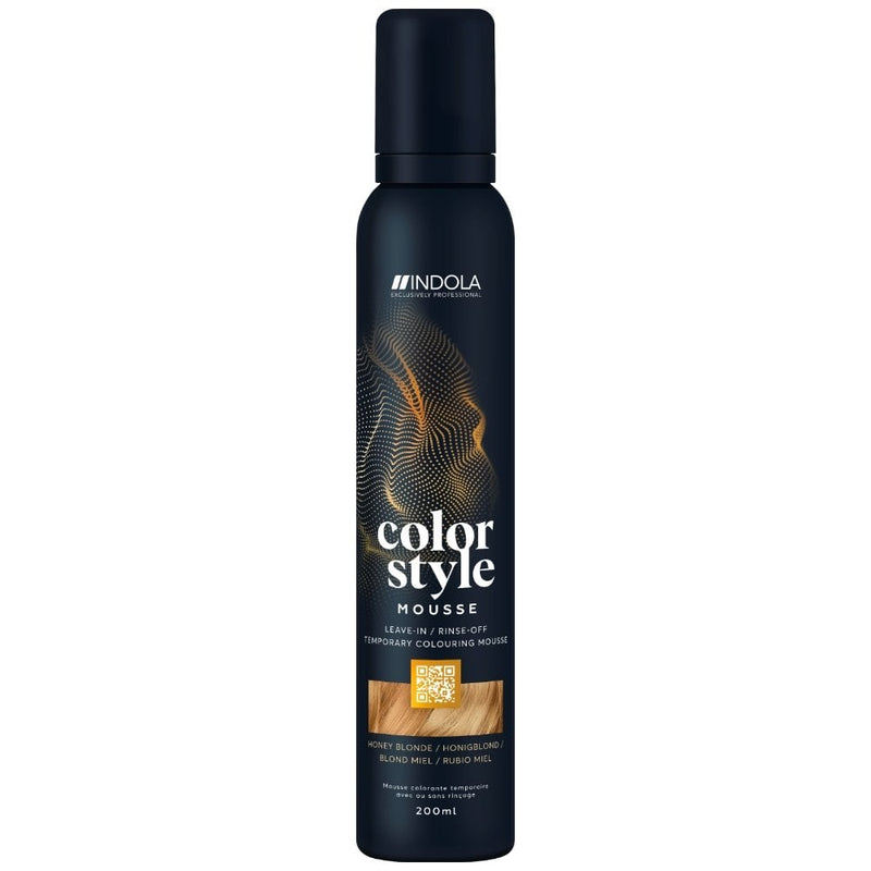 Load image into Gallery viewer, Indola Colour Style Mousse Honey Blonde 200ml
