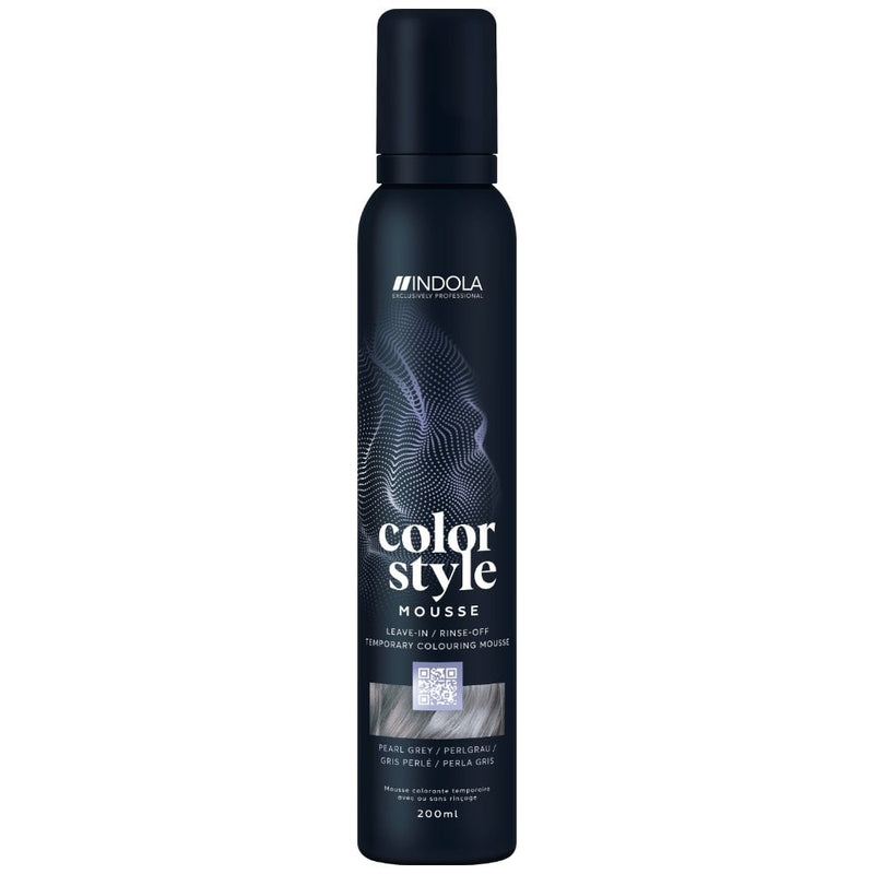 Load image into Gallery viewer, Indola Colour Style Mousse Pearl Grey 200ml
