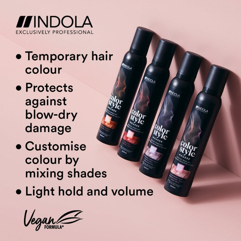 Load image into Gallery viewer, Indola Colour Style Mousse Red 200ml
