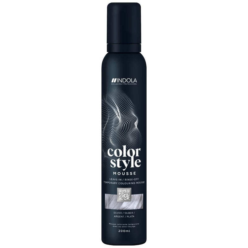 Load image into Gallery viewer, Indola Colour Style Mousse Silver 200ml
