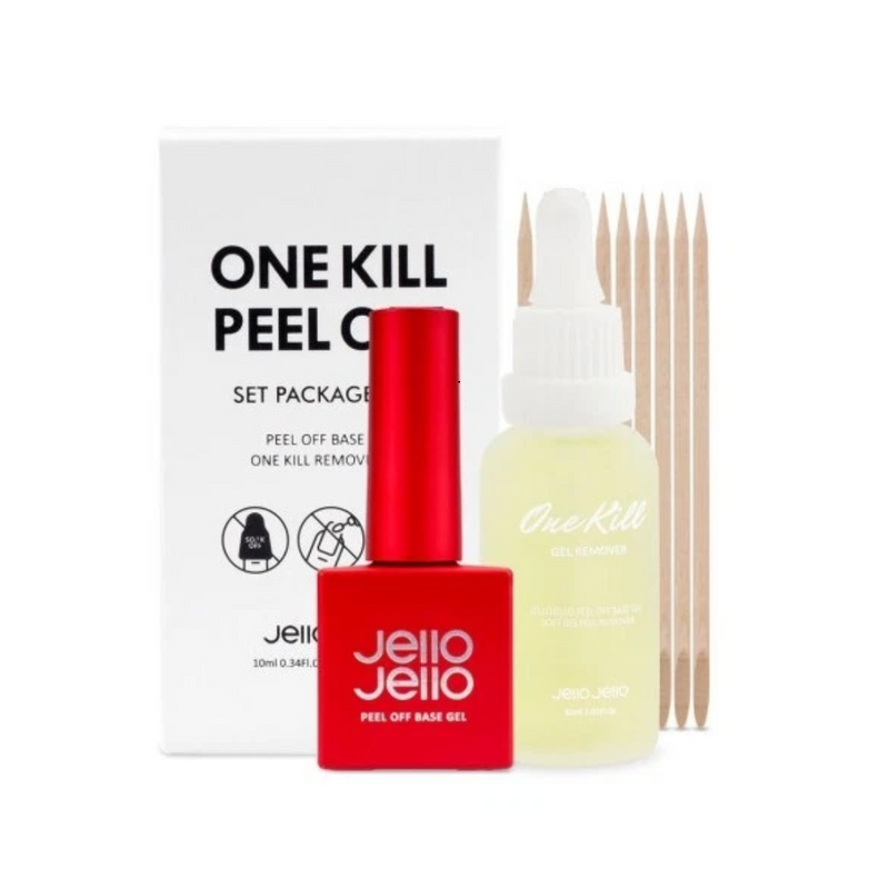 Load image into Gallery viewer, Jello Jello Peel Off Base Gel + One Kill Remover Set
