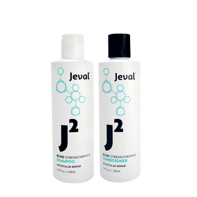 Load image into Gallery viewer, Jeval J2 Bond Strengthening Shampoo &amp; Conditioner Duo
