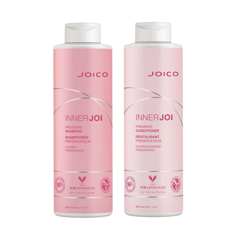 Load image into Gallery viewer, Joico InnerJoi Preserve Shampoo &amp; Conditioner 1 Litre Duo
