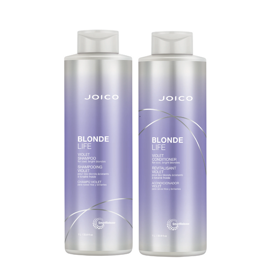 Joico Blonde Life Violet Shampoo & Conditioner 1 Litre Duo