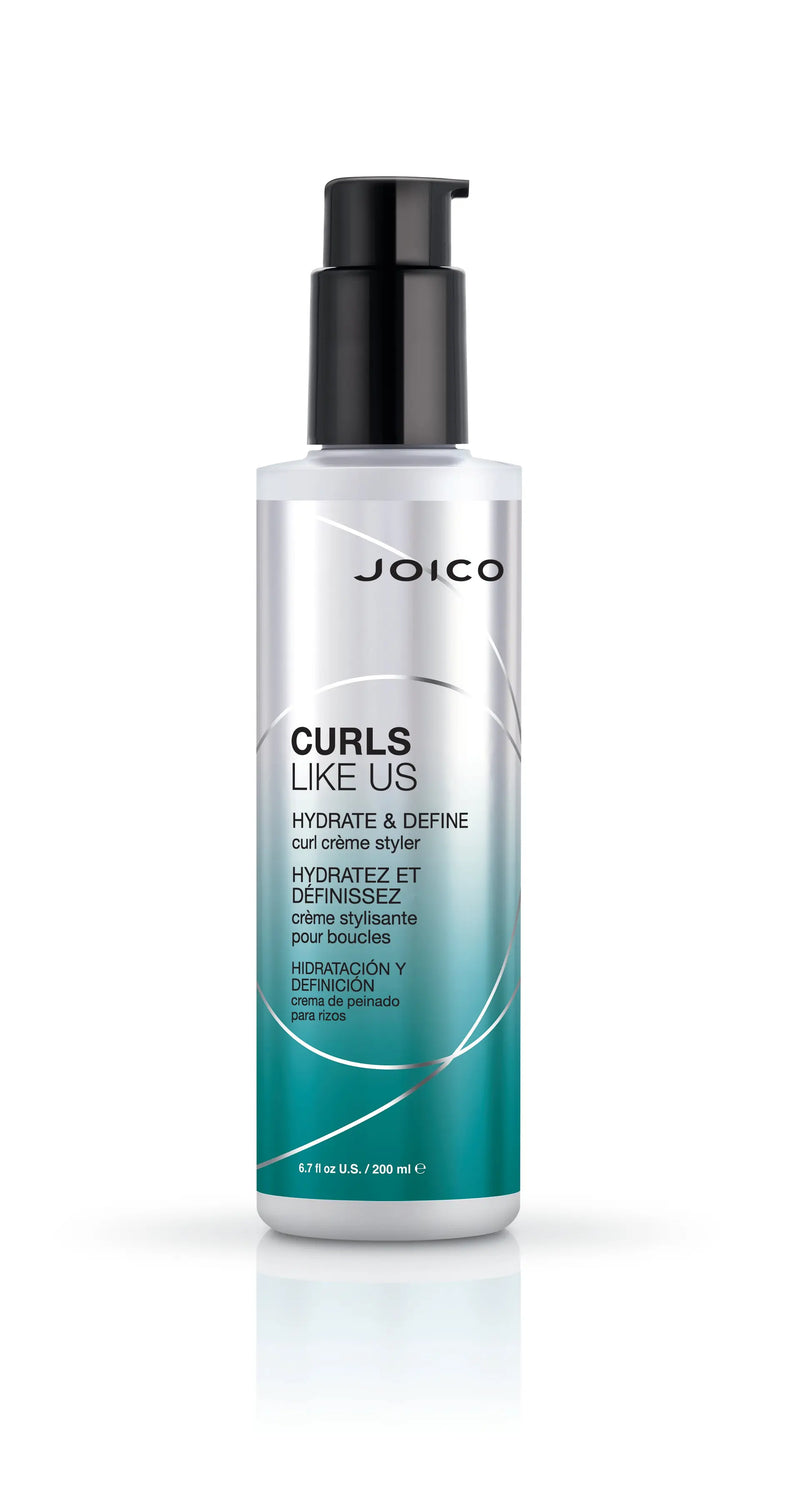 Load image into Gallery viewer, Joico Curls Like Us Hydrate &amp; Define Curl Creme Styler 200ml
