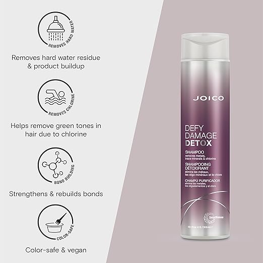 Load image into Gallery viewer, Joico Defy Damage Detox Shampoo 300ml
