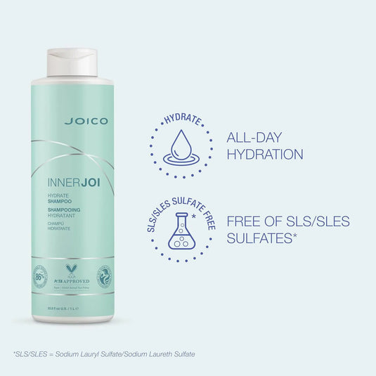 Joico InnerJoi Hydrate Shampoo 1 Litre