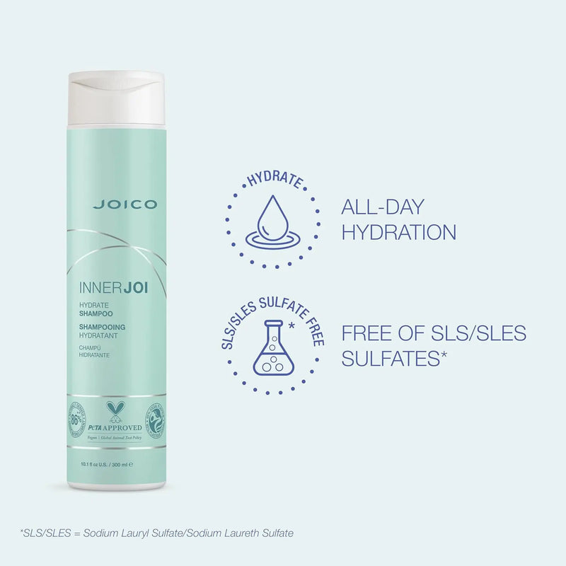 Load image into Gallery viewer, Joico InnerJoi Hydrate Shampoo 300ml
