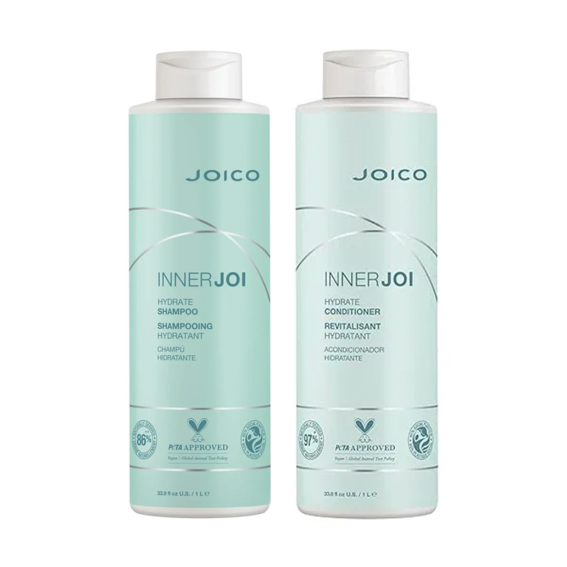 Load image into Gallery viewer, Joico InnerJoi Hydrate Shampoo &amp; Conditioner 1 Litre Duo
