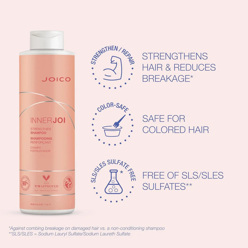 Load image into Gallery viewer, Joico InnerJoi Strengthen Shampoo 1 Litre
