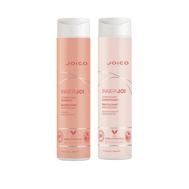 Load image into Gallery viewer, Joico InnerJoi Strengthen Shampoo &amp; Conditioner 300ml Duo
