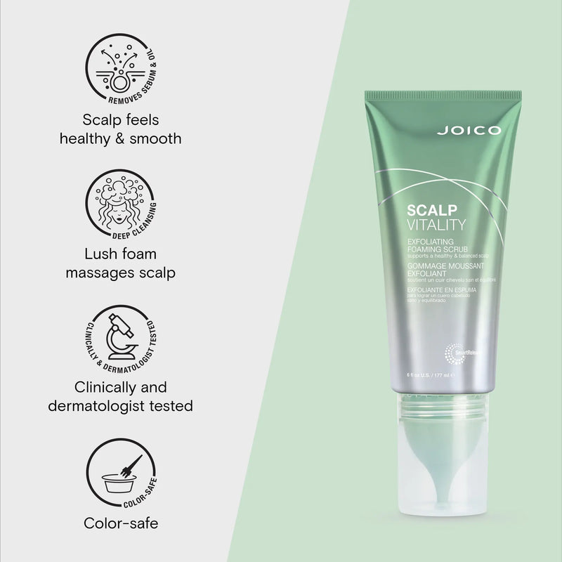 Load image into Gallery viewer, Joico Scalp Vitality Exfoliating Foaming Scrub 177ml
