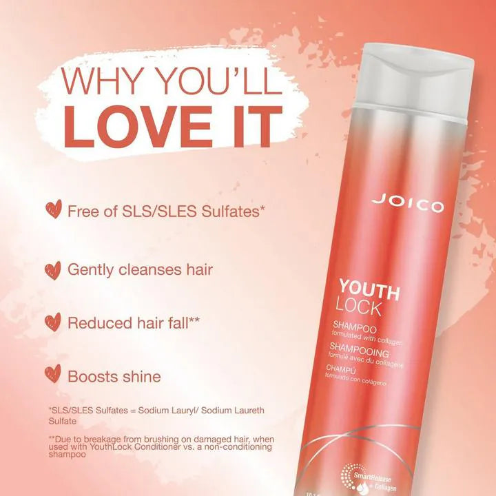 Load image into Gallery viewer, Joico Youthlock Shampoo 300ml
