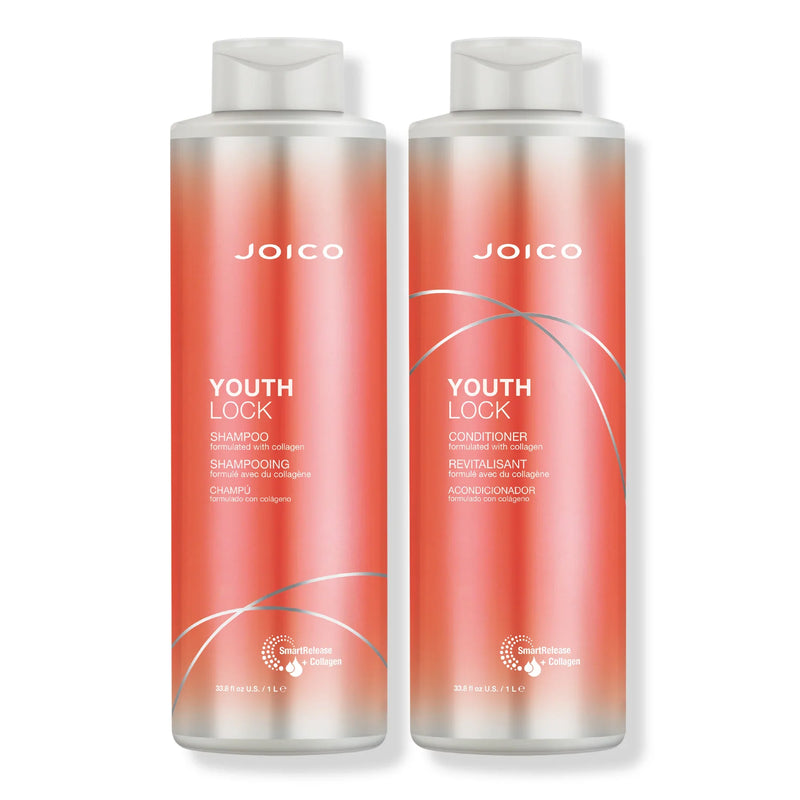 Load image into Gallery viewer, Joico Youthlock Shampoo &amp; Conditioner Duo 1 Litre
