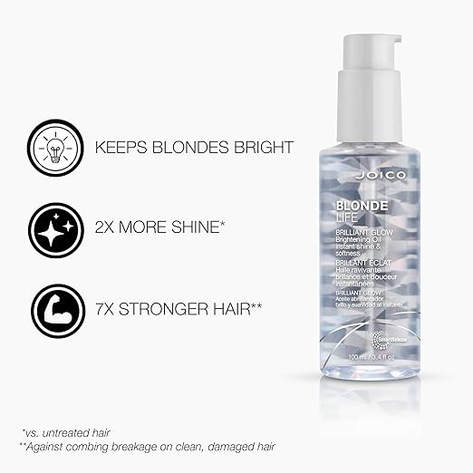 Load image into Gallery viewer, Joico Blonde Life Brilliant Glow Brightening Oil 100ml
