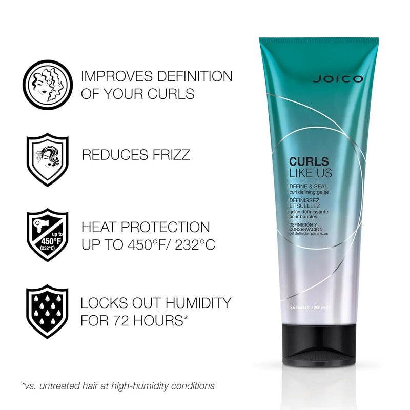 Load image into Gallery viewer, Joico Curls Like Us Define &amp; Seal Curl Defining Gelee 250ml
