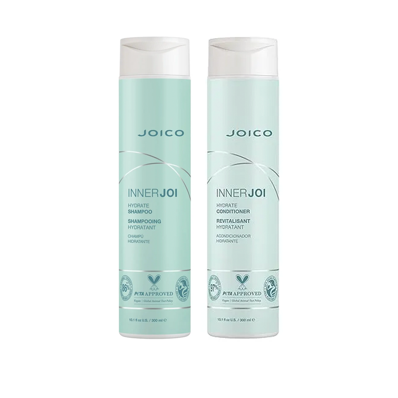 Load image into Gallery viewer, Joico InnerJoi Hydrate Shampoo &amp; Conditioner 300ml Duo
