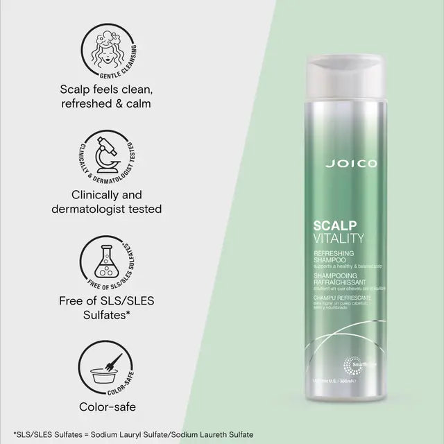 Load image into Gallery viewer, Joico Scalp Vitality Refreshing Shampoo 300ml
