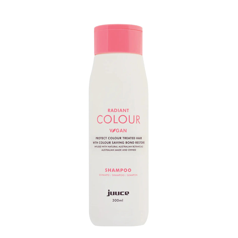 Load image into Gallery viewer, Juuce Radiant Colour Shampoo &amp; Conditioner 300ml Duo
