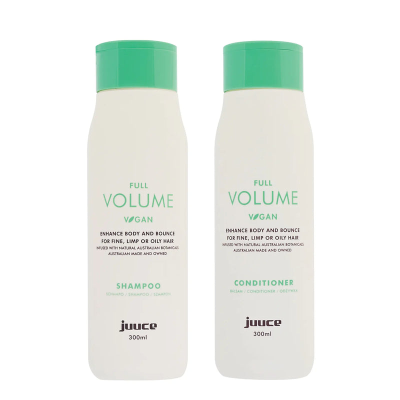 Load image into Gallery viewer, Juuce Full Volume Shampoo &amp; Conditioner 300ml Duo
