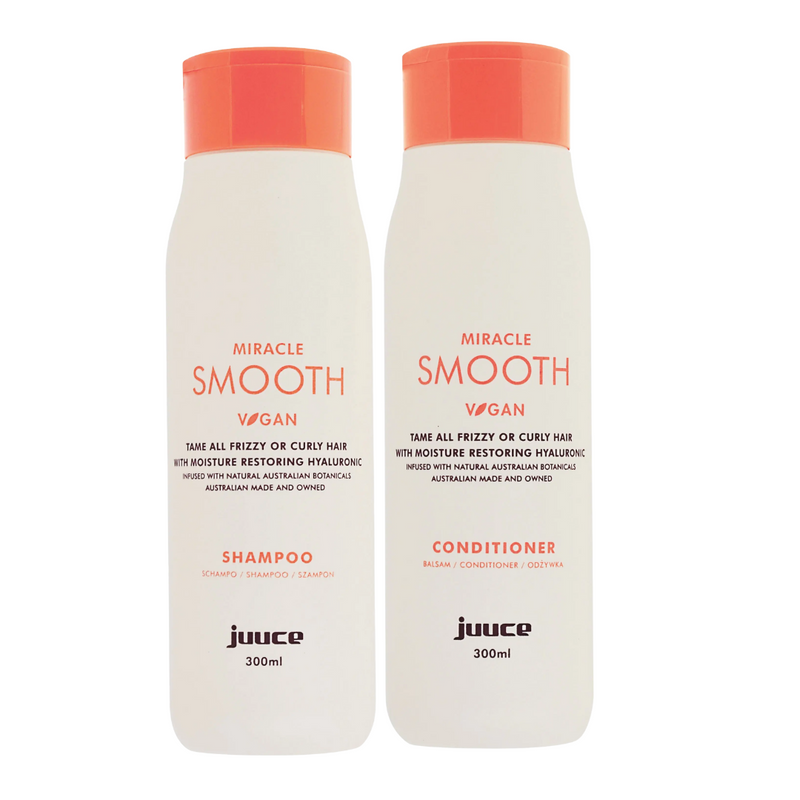 Load image into Gallery viewer, Juuce Miracle Smooth Shampoo &amp; Conditioner 300ml Duo
