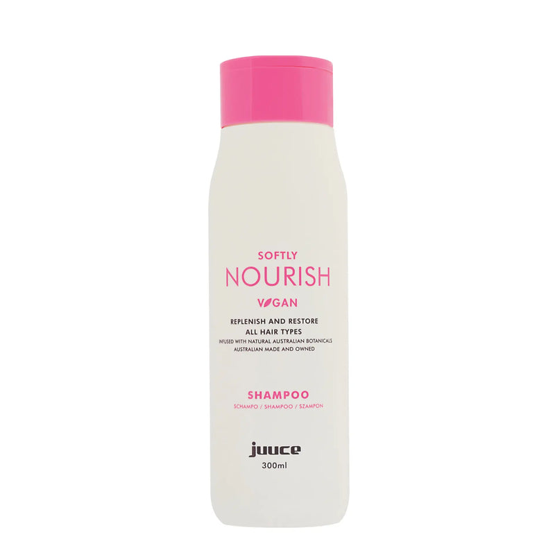 Load image into Gallery viewer, Juuce Softly Nourish Shampoo &amp; Conditioner 300ml Duo
