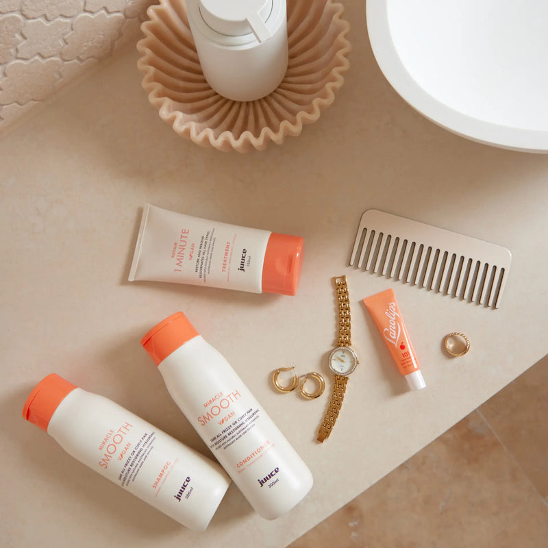 Load image into Gallery viewer, Juuce Miracle Smooth Shampoo &amp; Conditioner 300ml Duo
