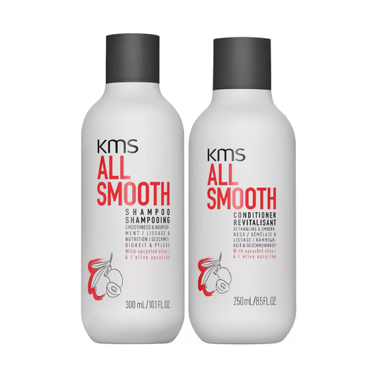 KMS All Smooth Shampoo 300ml & Conditioner 250ml Duo