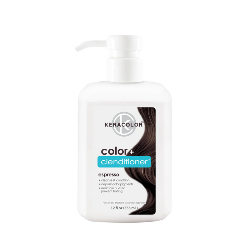 Load image into Gallery viewer, Keracolor Color Clenditioner Colour Espresso 355ml
