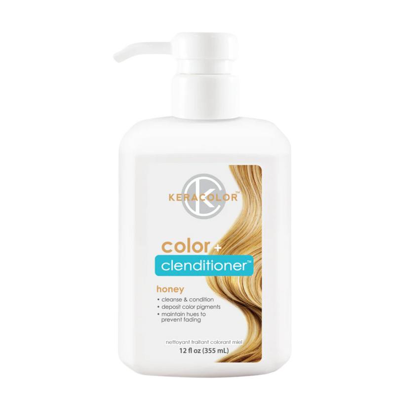 Load image into Gallery viewer, Keracolor Color Clenditioner Colour Honey 355ml
