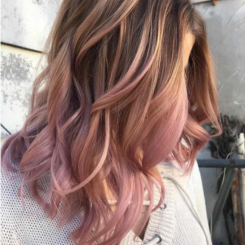 Load image into Gallery viewer, Keracolor Color Clenditioner Colour Rose Gold 355ml
