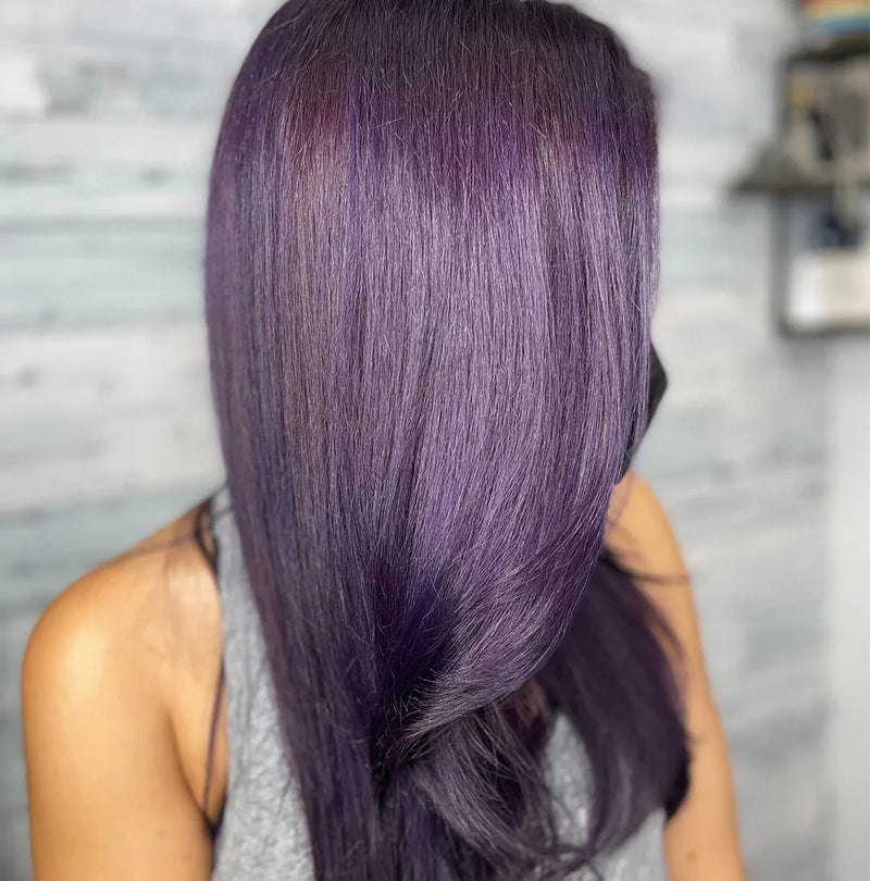 Load image into Gallery viewer, Keracolor Color Clenditioner For Brunettes + Purple  355ml
