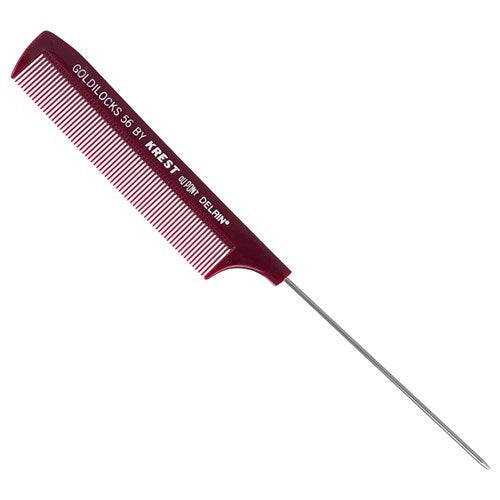 Krest Goldilocks No 56 Metal Tail Comb 23cm