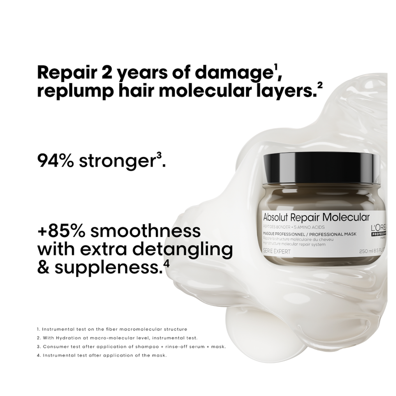Load image into Gallery viewer, L&#39;oreal Professionnel Absolut Repair Molecular Mask 250ml
