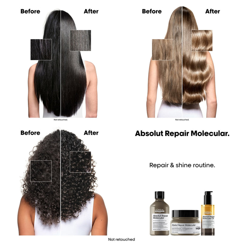 Load image into Gallery viewer, L&#39;oreal Professionnel Absolut Repair Molecular Oil 90ml
